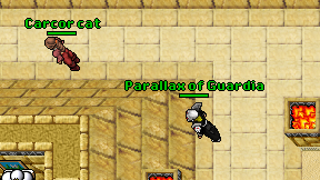 Parallax of Guardia on screen