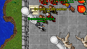 Dominius Dies on screen