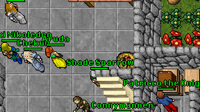 Shade Sparrow on screen