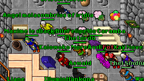 Dark Bilerofont on screen
