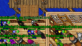 Oblivious Lord on screen