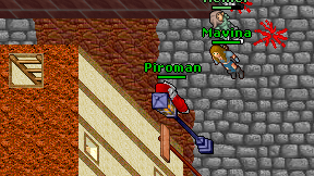 Piroman on screen