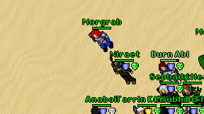 Morgrab on screen