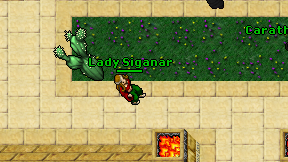 Lady Siganar on screen