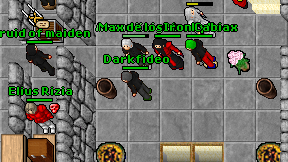 Darkfideo on screen