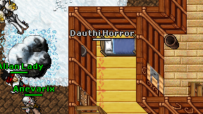 Dauthi Horror on screen