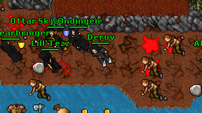 Derov on screen