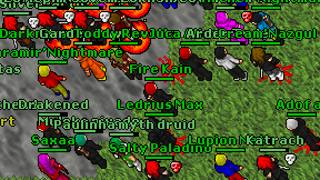 Fire Kain on screen