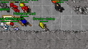 Druis-loko on screen