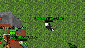 Leathal'Archer on screen