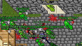Ga Scroll on screen