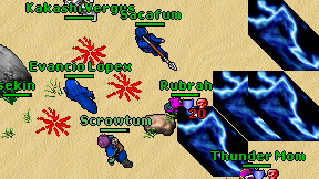 Elecktrizce on screen