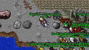 Druid-Souctna on screen