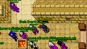 Aikando on screen