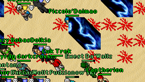 Piccolo'Daimao on screen