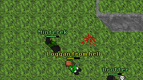 Minterek on screen