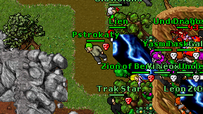 Pstrokaty on screen