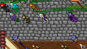Fire'Arrows on screen
