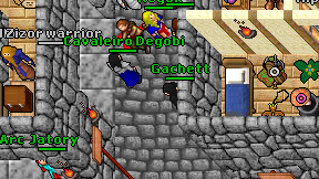 Gachett on screen