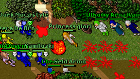 Princess glori on screen