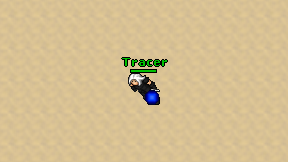 Tracer on screen