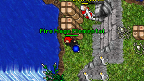 Fire Mage Elemental on screen