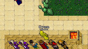 Kyam on screen