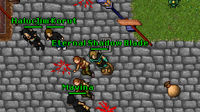 Eternal Shadow Blade on screen