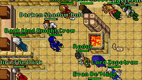 Knight Crow on screen
