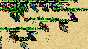 Perfict Archer on screen