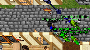 Algon Coro on screen
