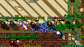 Dante Evil on screen