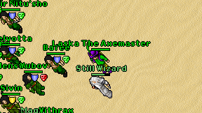 Laska The Axemaster on screen