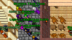 Lumg on screen