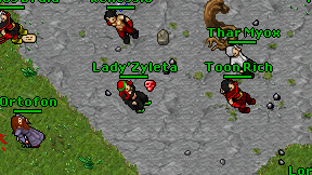 Lady'Zyleta on screen