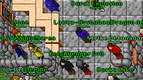 Darck Explosion on screen