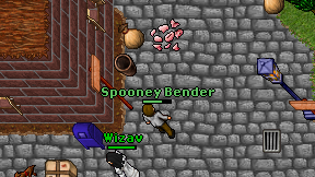 Spooney Bender on screen