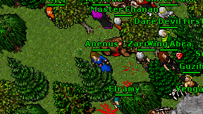 Anenus on screen