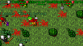 Storm of'Hell on screen