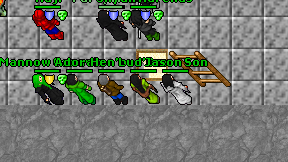 Lud'Der on screen