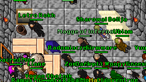 Magge of inferna on screen