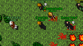 Cyntix on screen