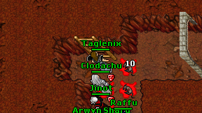 Taglenix on screen