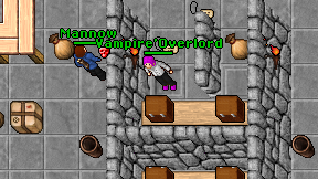 Vampire'Overlord on screen