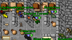 Crystal Tyrant on screen