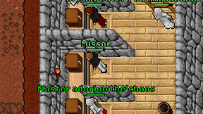 Missor on screen