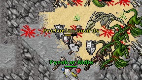 Pretorian Guards on screen
