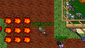 Fallen'Tear on screen