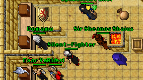 Silent-Fighter on screen