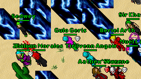 Gulo Geris on screen